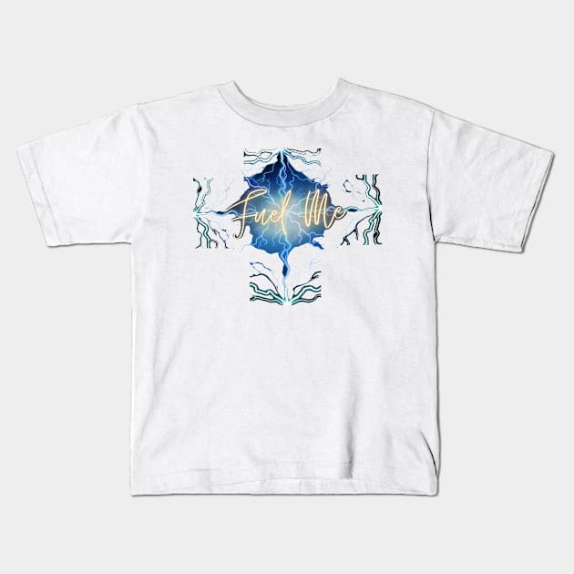 Cool electrifying design Kids T-Shirt by TeeProDesigns